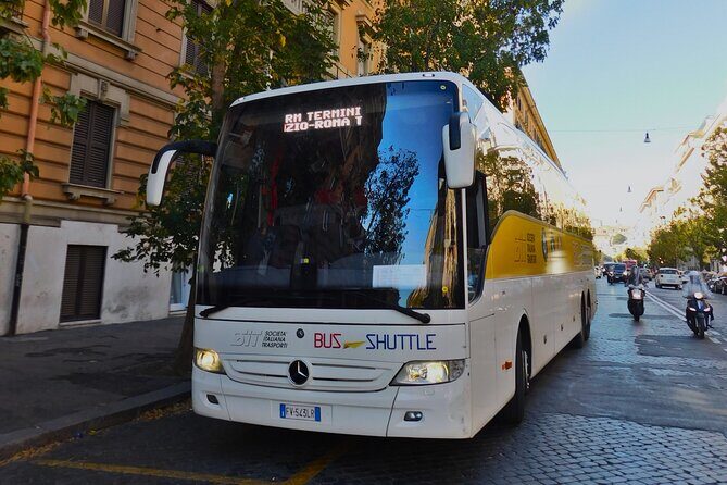 Transfer Fiumicino Airport from/to Vaticano shuttle bus - On the road: what that ~50-minute ride feels like