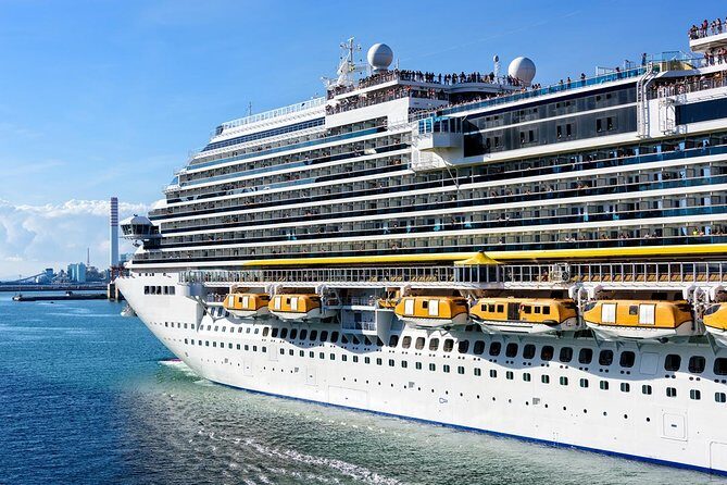 Transfer from Fiumicino Airport to the Civitavecchia Port - The drive itself: about 55 minutes, plus WiFi and air-conditioning