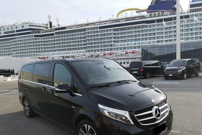 Transfer from Rome to Civitavecchia - Arriving at the cruise port: dropped off where you need to be