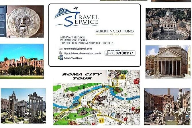 Transfers from Fiumicino/Rome to Civitavecchia - Fiumicino or your Rome hotel pickup, met by your name sign