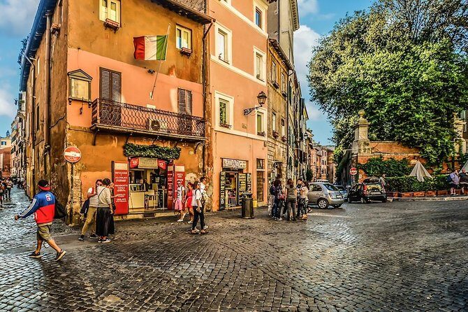 Trastevere and Jewish Ghetto Food and Wine Tour - Il Portico di Ottavia and the Walk Toward the Jewish Quarter
