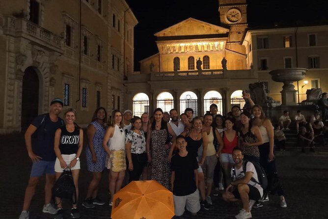 Trastevere Tour - The Octavia Portico and Walking Through Imperial References