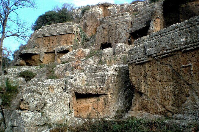 Trekking Excursion History and Nature Necropolis of Norchia from Rome - Via Clodia and Cava Buia: the road carved into tuff