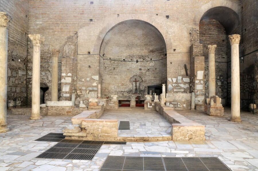 Underground Rome: Catacombs and Mamertine Prison Tour - The walk toward San Clemente’s underground level: a quick link with big meaning