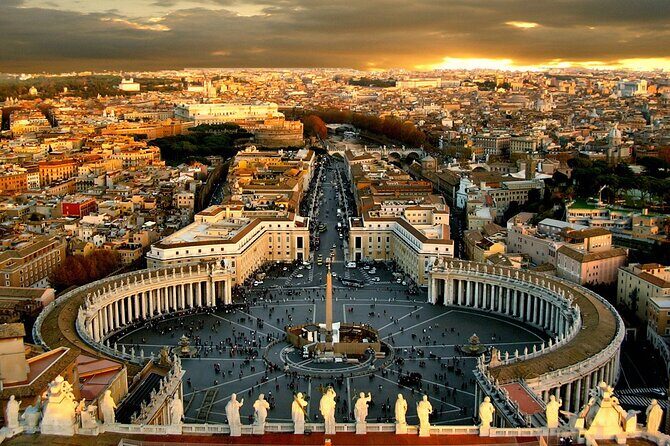 Vatican City Private Tour: Vatican Museums Sistine Chapel and Vatican Basilica - St. Peter’s Basilica in about 30 minutes: Pietà, Baldachin, and St. Peter’s Throne