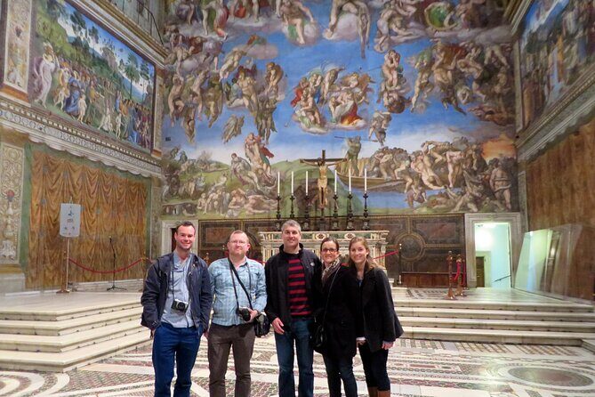 Vatican Evening Tour: the Museums at Their Best I Max 6 People - Sistine Chapel at evening: golden-hour mood and a conservation caveat