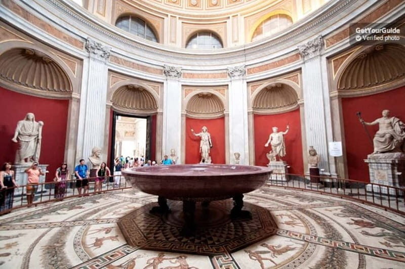 Vatican Museum & Sistine Chapel Guided Tour - Hotel Pickup - Cortile del Belvedere and the Gallery of Maps: get oriented fast