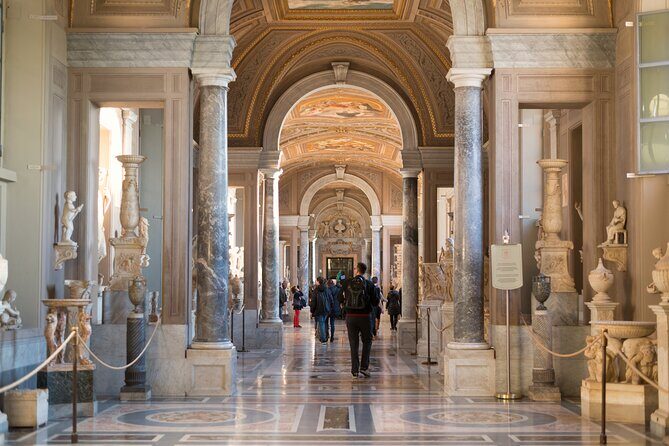 Vatican Museums & Sistine Chapel with Guided Tour Options - Vatican Museums highlights: maps, tapestries, candelabras, and the pinecone courtyard