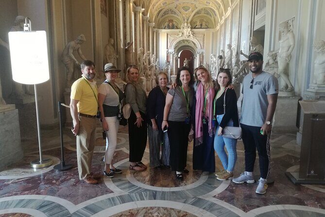 Vatican Museums Small Group Tour with St. Peter's Basilica Access - Meeting point near Giuly’s Café: the start matters