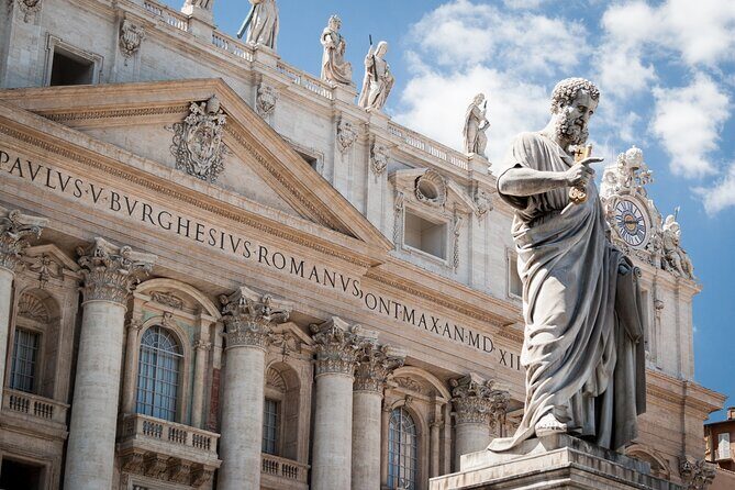 Vatican Pass: Gardens, Museums, Sistine Chapel and Basilica Entry - St. Peter’s Basilica: reserved entry, app audioguide, real wow factor