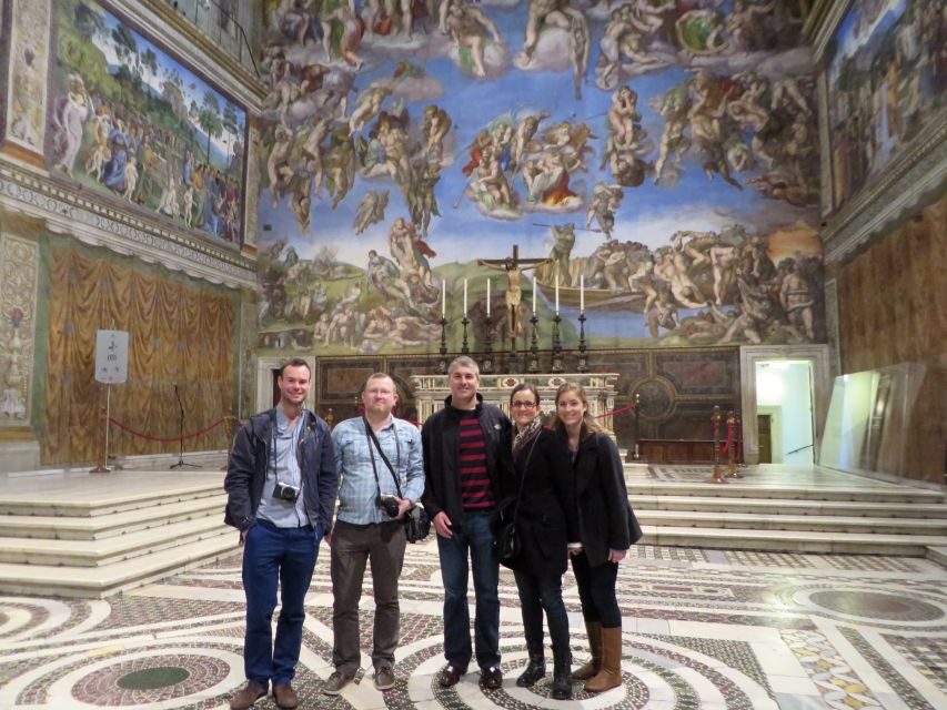 Vatican: Private Early Morning, Sistine Chapel Raphael Rooms - Meeting at Caffè Vaticano and starting with a plan