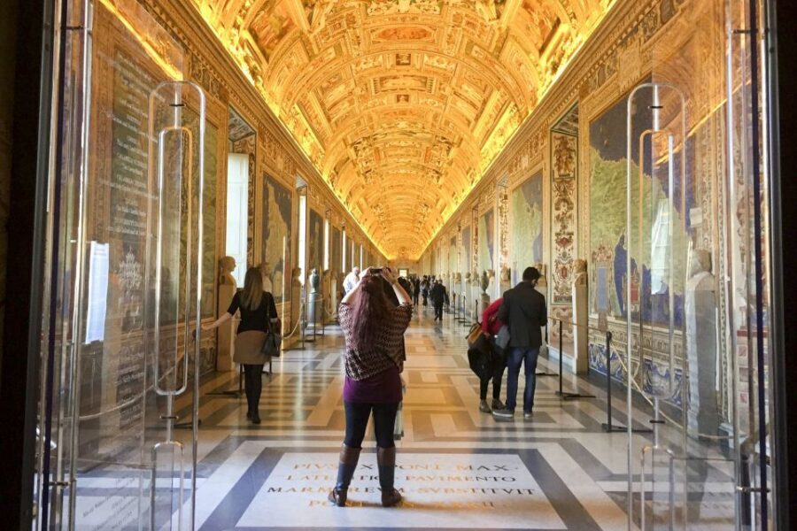 Vatican: Sistine Chapel and Vatican Museums Small Group Tour - Gallery of Maps: power, geography, and art in one long room