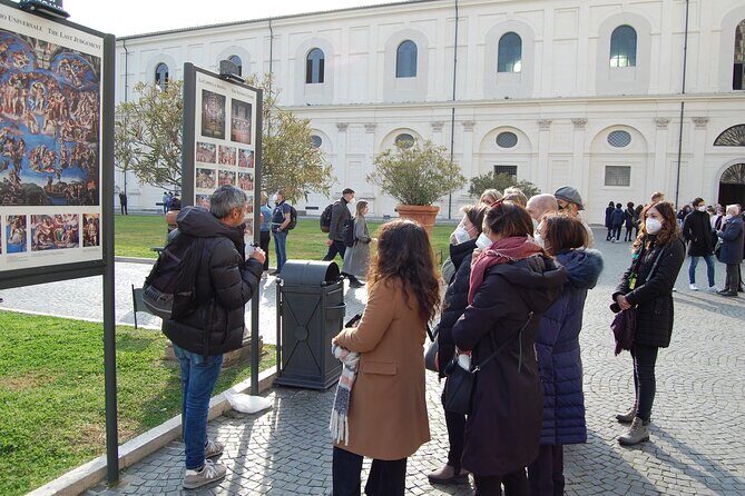 Vatican, Sistine Chapel Skip the Line Tour & Basilica Tour - Cortile della Pigna: The Rest Stop You’ll Be Happy You Got