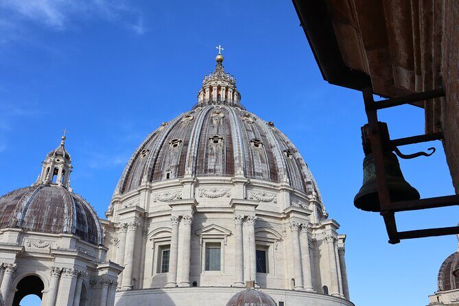 Vatican: St.Peter's Dome Tour with Basilica Access - Your 1-hour route: St. Peter’s Square, Dome summit, then Basilica
