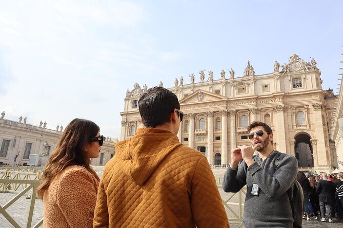 Vatican: St.Peter's Dome Tour with Basilica Access - Stop 1: St. Peter’s Square in the calmer morning hours
