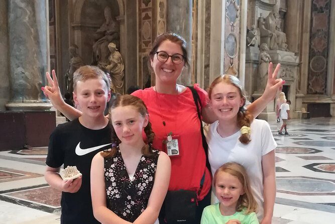 Vatican Tour for Kids & Families in Rome with local guide Alessandra - St. Peter’s Square and the Vatican big-picture moment