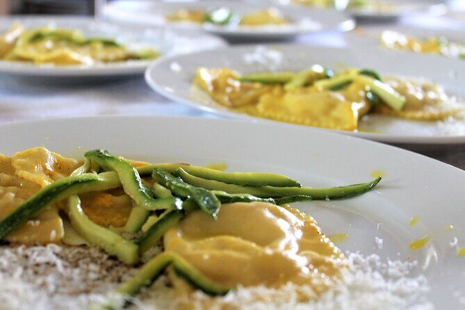 Vegetarian Cooking class in the Roman countryside - The meal: three courses plus wine (and what that means for you)