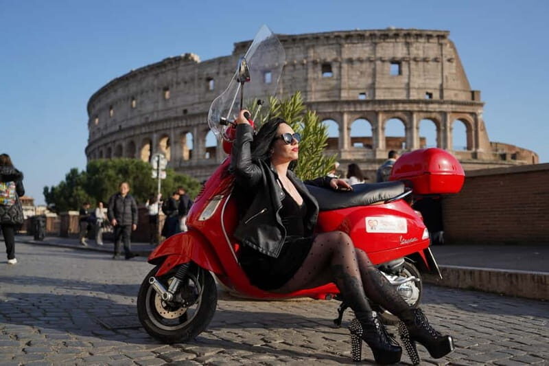 Vespa city tour in Rome with two different routes - Meeting Near Via del Colosseo: Getting Comfortable Fast