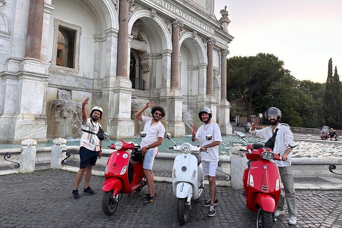 Vespa Photoshoot & Rome Tour - Secret-feeling Rome stops and short stories that don’t drag