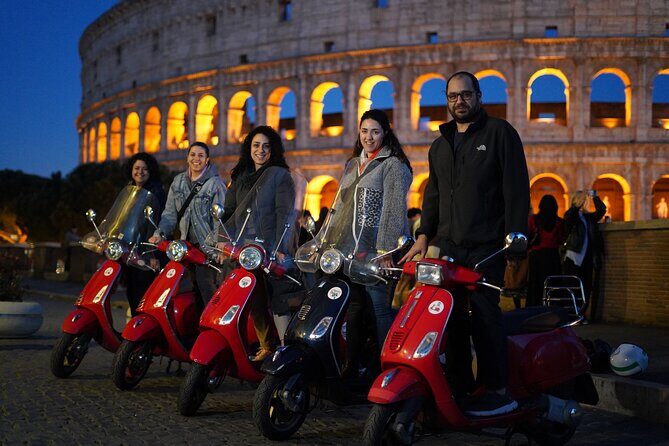 Vespa Scooter Night Tour in Rome with Professional Photographer - Circus Maximus: the long, quiet scale of ancient Rome