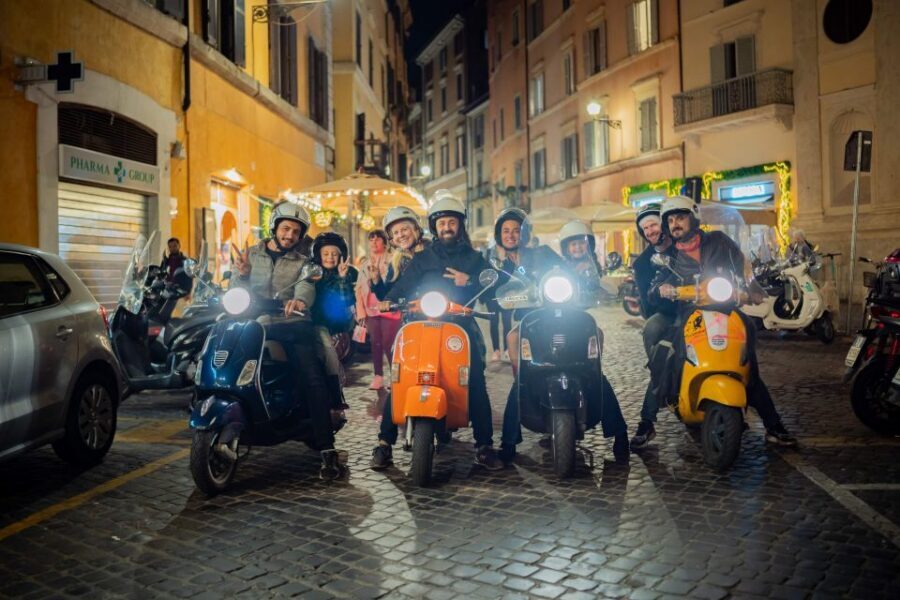Vespa scooter tour in Rome with Pro-Photographer - Janiculum (Gianicolo) Hill: Sunset Views and “Music Video” Energy