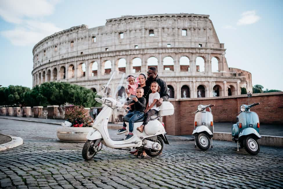 Vespa Scooter Tour "Rome as a Local" - Janiculum Hill: the highest point of Rome for Rome-and-Vatican views
