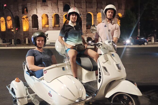 Vespa Sidecar Tour at Day/Night with Pickup - Meeting point reality: getting on the Vespa without stress