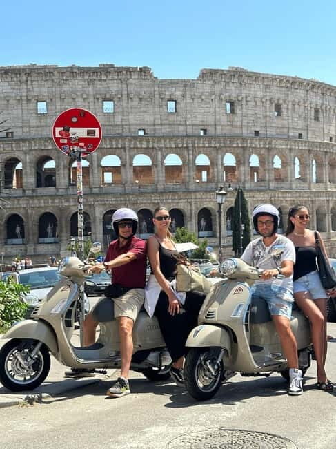 Vespa Sidecar Tour: Express Highlights of Rome - Colosseum Photo Stop Without the Ticket Pressure (15 Minutes)