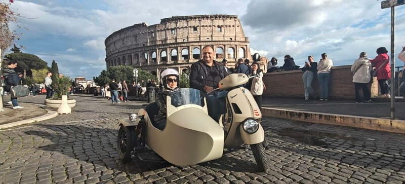 Vespa Sidecar Tour: Express Highlights of Rome - Pantheon Area Quick Glance (5 Minutes) for Big Impact