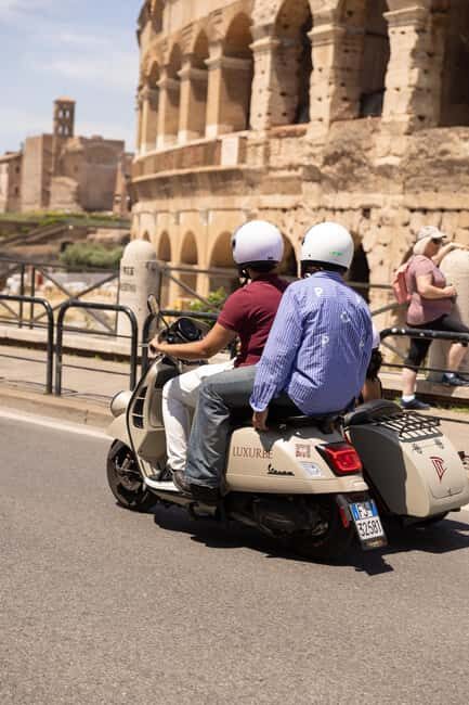 Vespa Sidecar Tour: Highlights of Rome - From Colosseum to the Jewish Ghetto: Big Power, Then Human Scale
