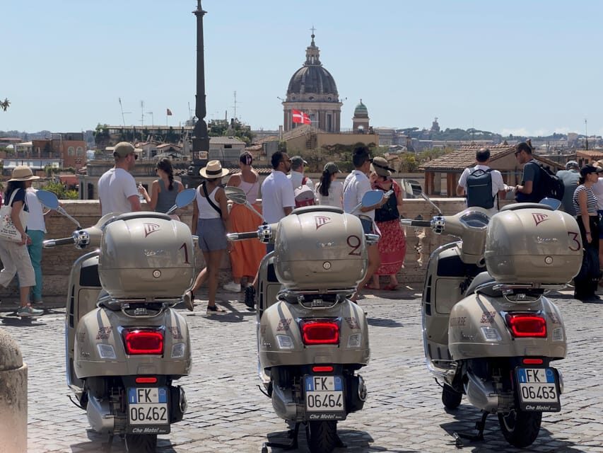 Vespa Sidecar Tour: Highlights of Rome - Riding Comfort: Earphones, Helmets, and What Small-Group Really Means