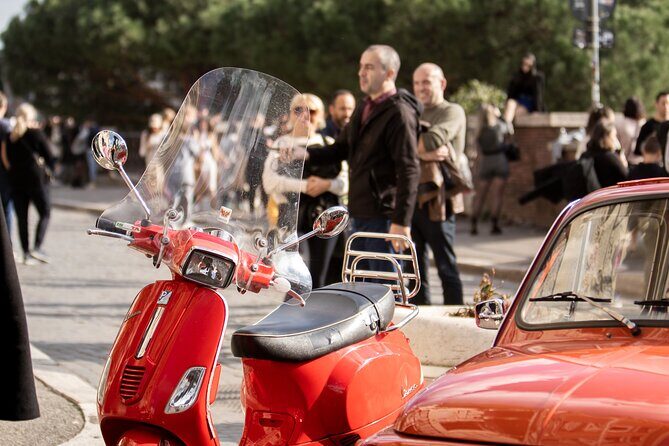 Vespa Tour Guided by Local in Rome - The Colosseum Area: Fast Orientation Without the Inside Visit