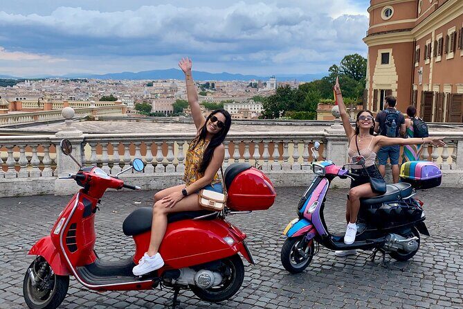 Vespa Tour in Rome Driven by Us with Optional Pick Up - Stop 4: Giardino degli Aranci—views plus a calm pause