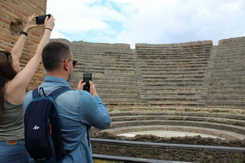 Vesuvius and Pompeii Tour from Naples All Included - Pompeii: priority entry plus a guide that turns stones into stories