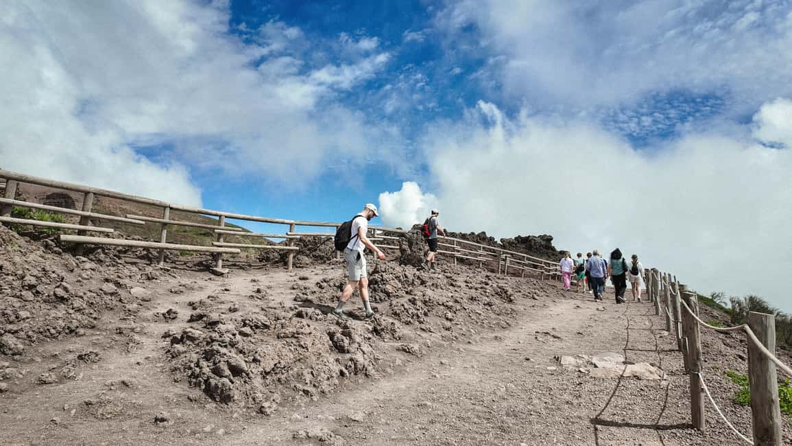 Vesuvius Volcano Experience: from Naples, Pompeii and Rome - The Vesuvius Entrance: Skip the Line, Start Right Away