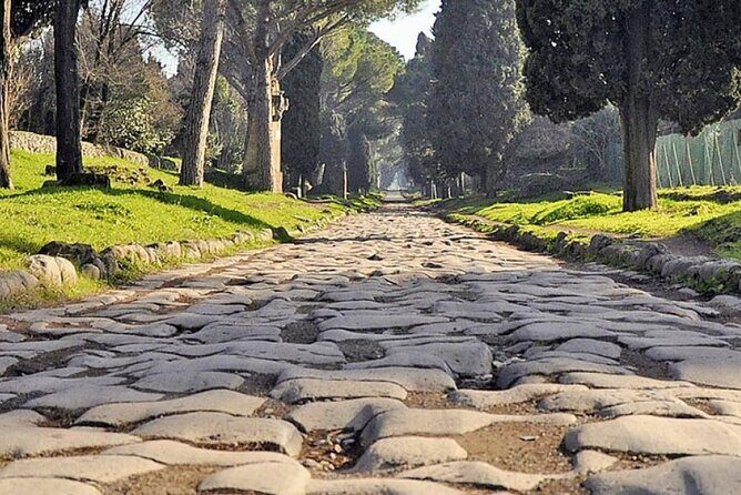 Via Appia private tour with watercolor session - Meet at the Colosseum, then travel by transport to the Appian sites