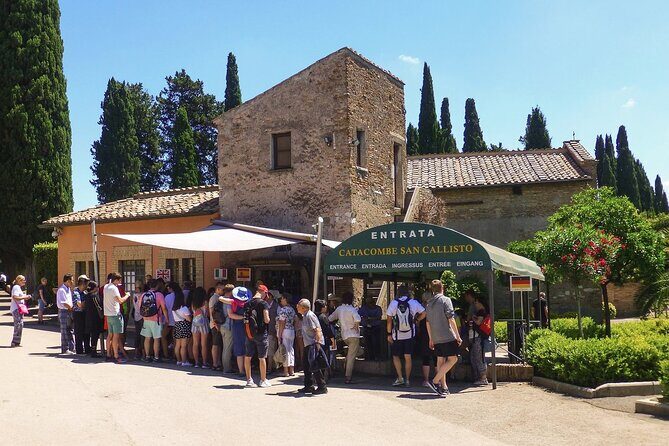 Via Appia private tour with watercolor session - St. Callixtus Catacombs: underground Rome that demands calm attention