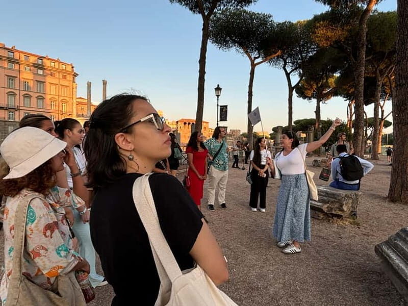 Via Roma: A Journey Through Time - Moving through the imperial center toward the Colosseum