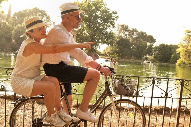 Villa Borghese E-bike Tour: Small Group in Rome's Beautiful Park - Where you start on the Tiber and how to be ready