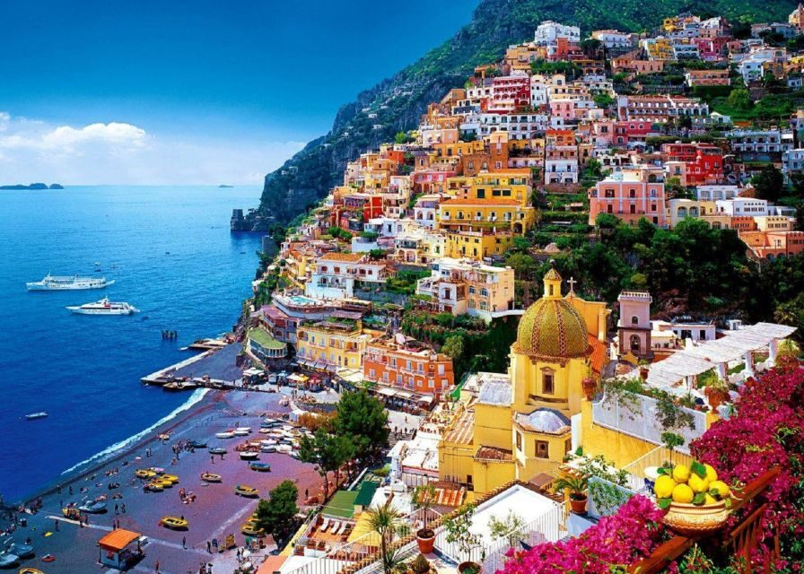 Villa Cimbrone in Ravello and Amalfi Coast from Rome - The break and the drive south: setting up the town visits