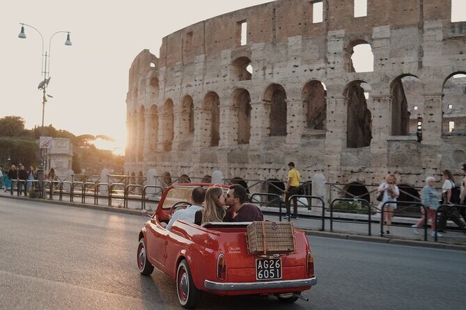 Vintage Fiat 500 Cabriolet: Rome's Highlight Semi Private Tour - Meeting Point at St. Peter’s and Ending at the Colosseum