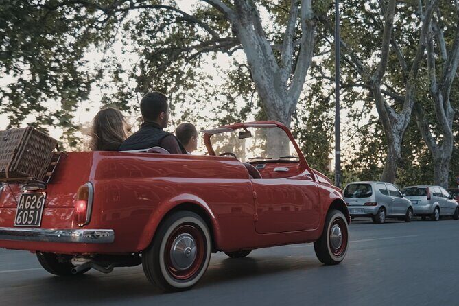 Vintage Fiat 500 Cabriolet: Rome's Highlight Semi Private Tour - Trastevere by Car: Local Streets, Easy Storytelling