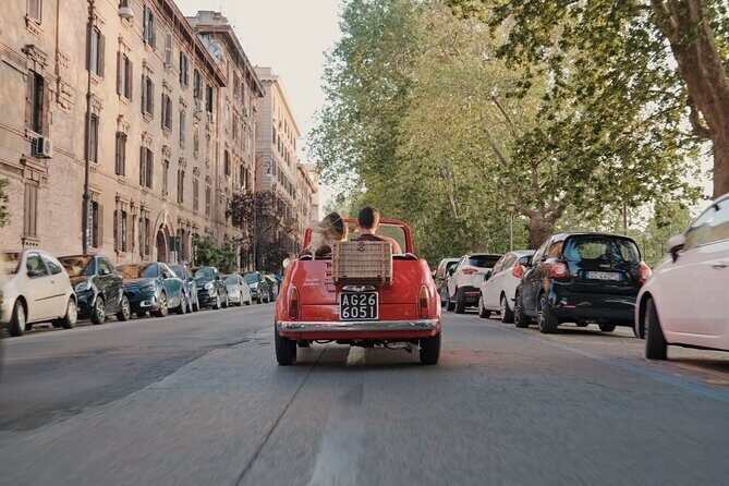 Vintage Fiat 500 Cabriolet: Rome's Highlight Semi Private Tour - Pyramid of Cestius: The Oddball Sight That Breaks the “Big Monument” Pattern