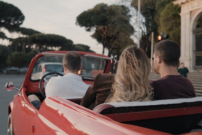 Vintage Fiat 500 Cabriolet: Rome's Highlight Semi Private Tour - What’s Included: Private Transport and the Drink Upgrade