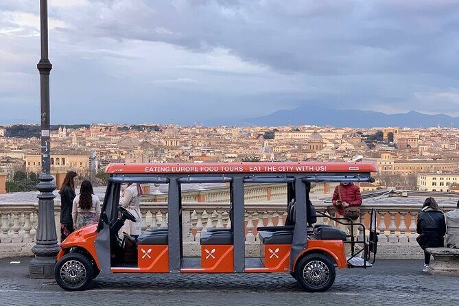 VIP Rome Golf Cart Food Tour with Eating Europe - Four hours, up to 7 stops, and what the pace really feels like