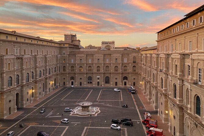 VIP semi-private Vatican Museum and Sistine Chapel Tour - St. Peter’s Square: Swiss Guards, the Fortified Wall, and Basilica Views From Outside