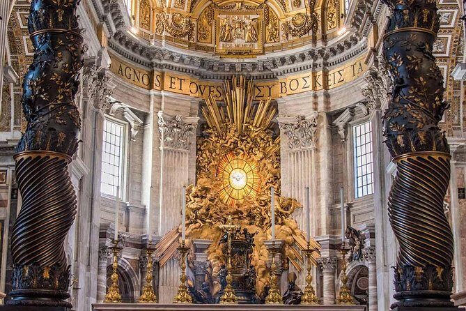 VIP Vatican Small Group Tour: Experience Art and History - St. Peter’s Basilica: Bernini’s Design and the Pietà