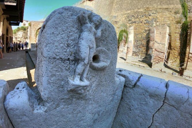 Visit to the archaeological park of Herculaneum - Getting there in comfort: AC van, Wi‑Fi, and door-to-door pickup