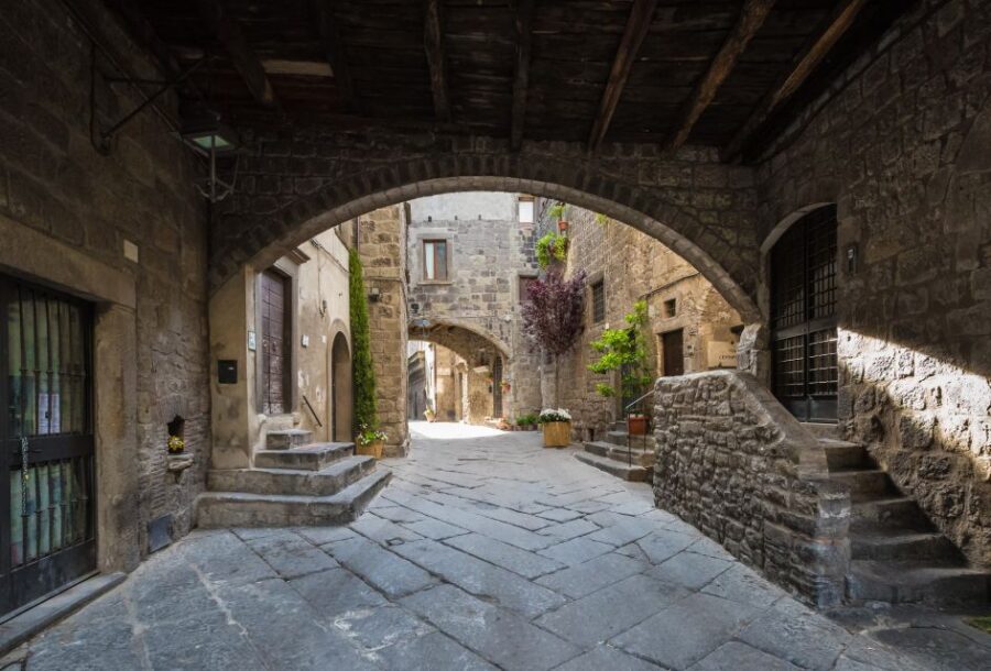 Viterbo: Private Walking Tour - Following Etruscan walls near the cathedral