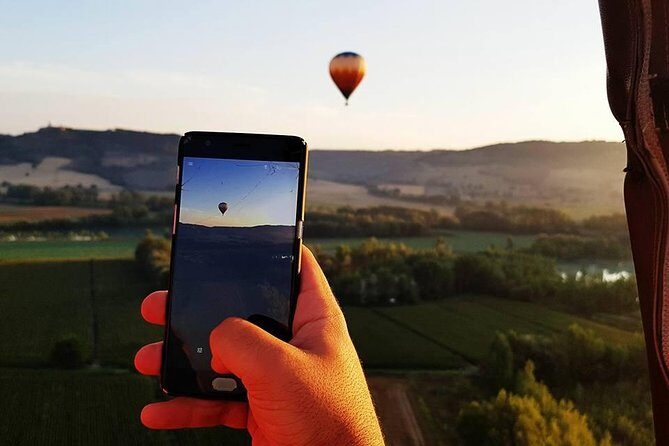 Volo in mongolfiera Roma weekend mattina - The one-hour flight: 360° skies over the Tiber Farfa area